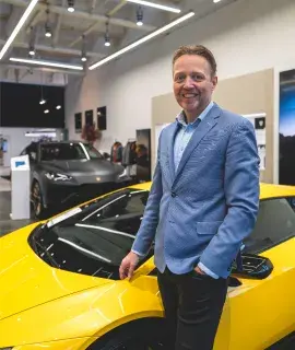 Portret Joost Rompa Lamborghini Leusden