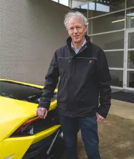 Portret Jos van der Putte Lamborghini Leusden