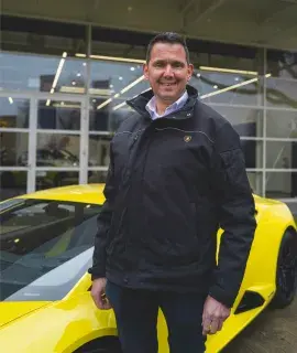 Portret Ries den Hartog Lamborghini Leusden